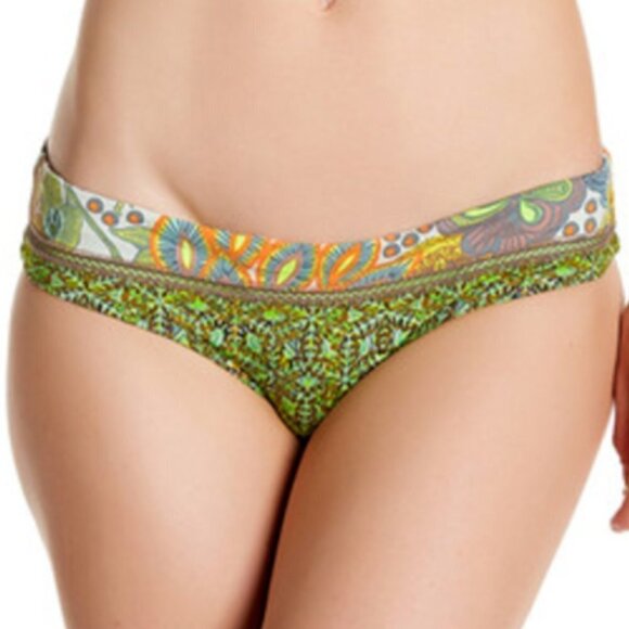 Maaji Bikini Bottoms Reversible Route Sixty Signature Cut Small New - Picture 2 of 6